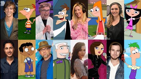 cast from phineas and ferb|phineas and ferb cast voices.